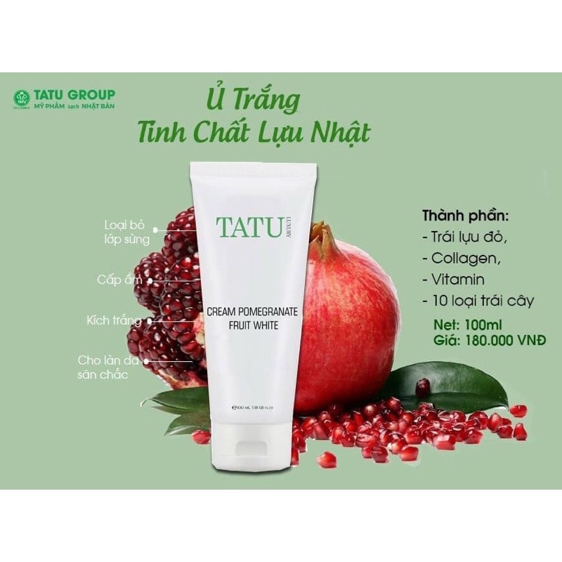 Ủ trắng lựu Nhật TATU giá gốc 180k | BigBuy360 - bigbuy360.vn