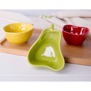 Bát sứ các màu hình táo,lê,chanh