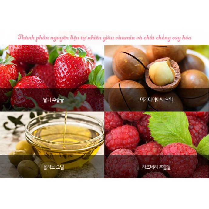 [Bu123]  Mặt nạ ngủ môi dưỡng ẩm và tẩy tế bào chết hương dâu – Care:nel Lip Sleeping Mask Berry 5g | BigBuy360 - bigbuy360.vn