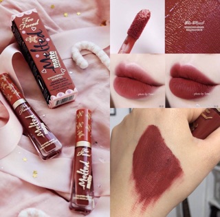 [Có sẵn] son too faced gingerbread man/ girl