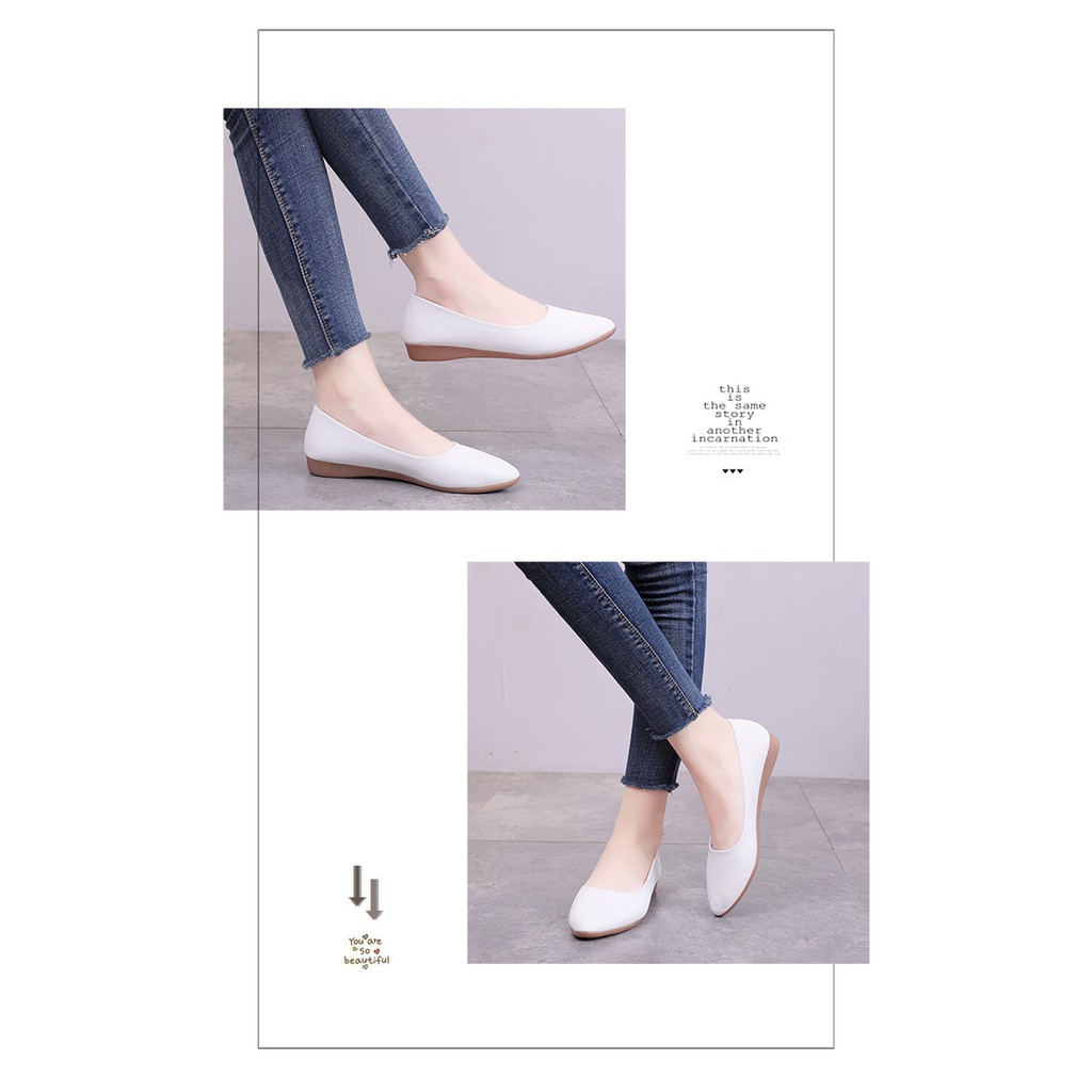 Giầy da đế mềm basic GN30