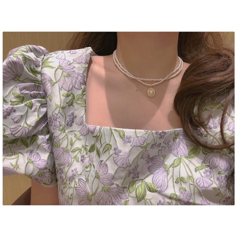 Chocker Cổ 2 Tầng Đính Hạt