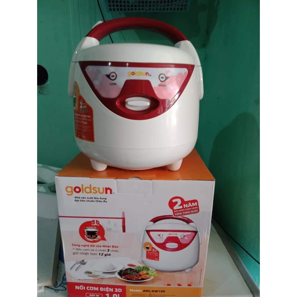 NỒI CƠM ĐIỆN 3D GOLDSUN 1L