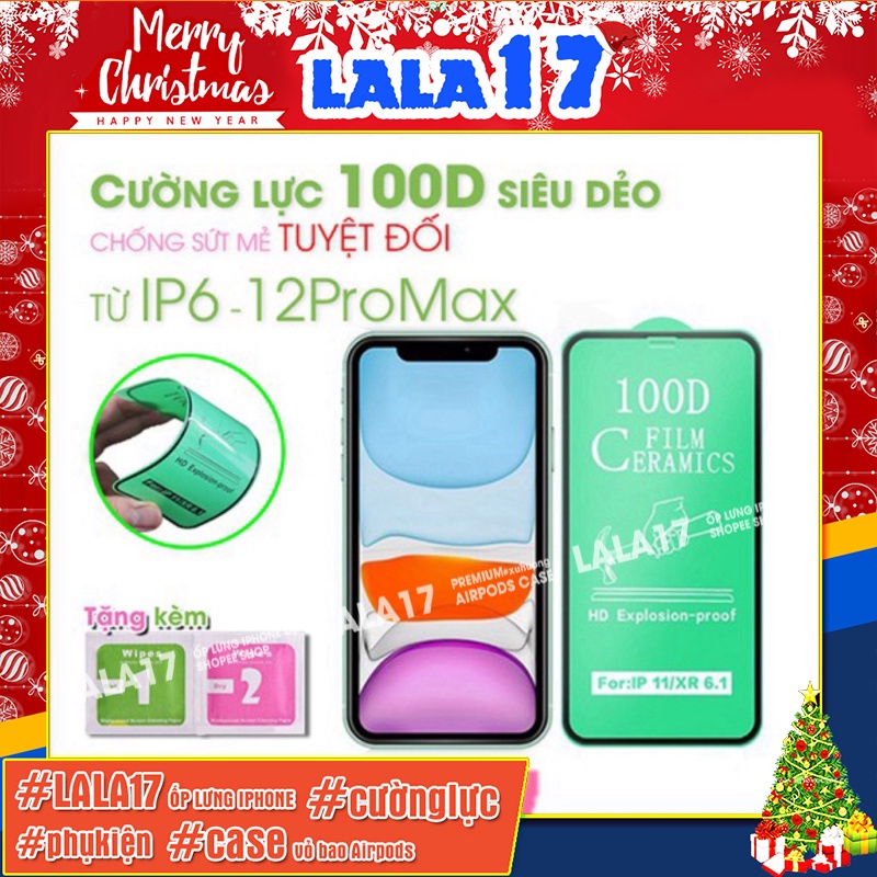 Cường lực iphone Dẻo 100D Full màn ip/6/6plus/6s/6splus/7/7plus/8/8plus/x/xr/xs/11/12/13/pro/max/plus/promax/mini