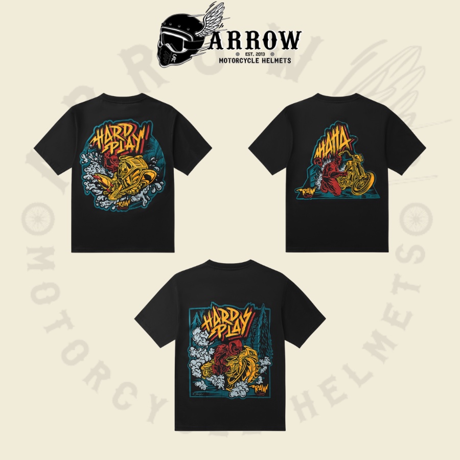 Áo Hard Play colection vải thun cotton co dãn thoáng mát  ArrowShop