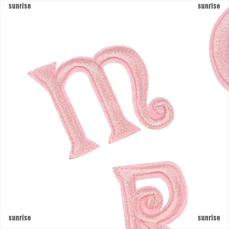 Miếng thêu dán quần áo thủ công hình 26 chữ cái sáng tạo | BigBuy360 - bigbuy360.vn