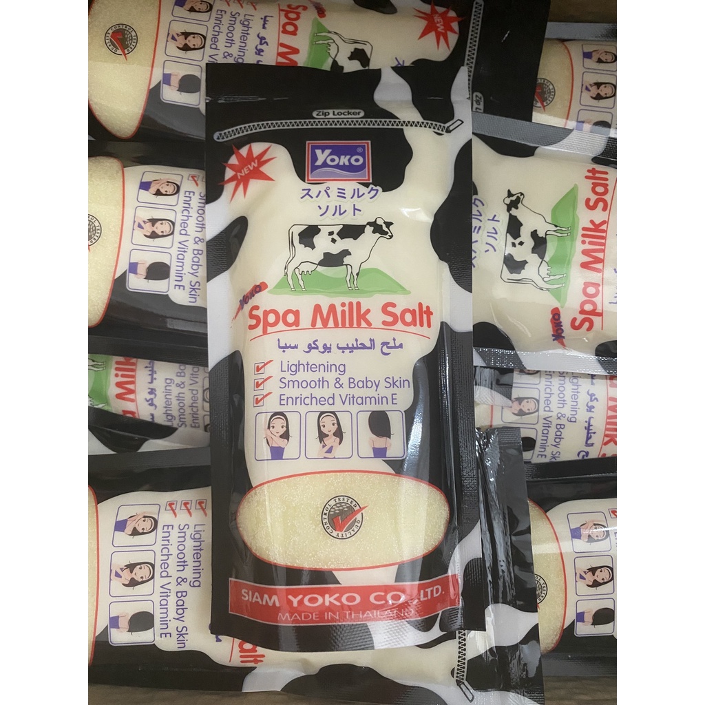 Muối tắm sữa bò Yoko Spa Milk Salt