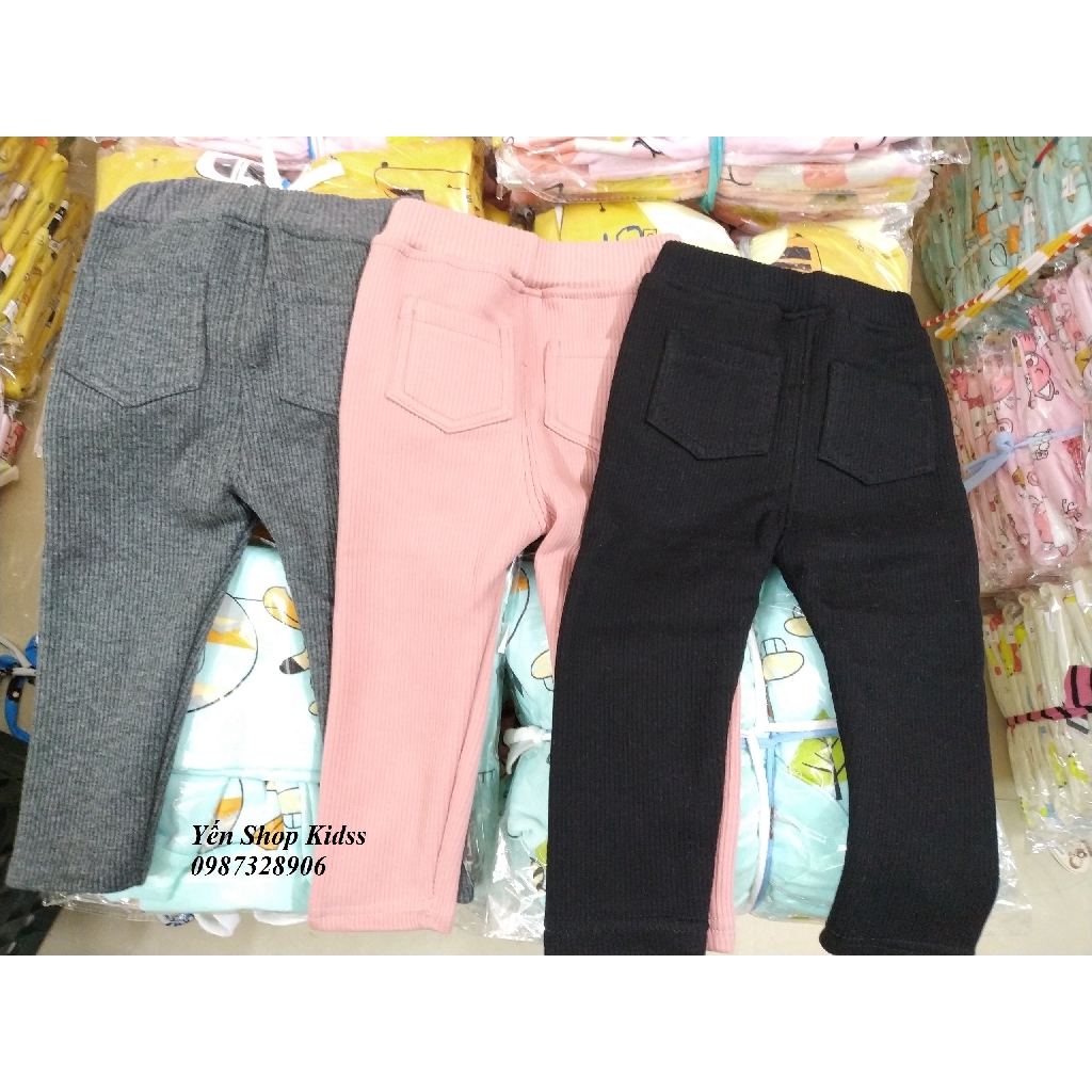 Quần Thun Gân Có Lót Nỉ Cực Ấm Cho Bé (SP000909) | BigBuy360 - bigbuy360.vn