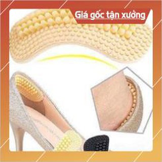 Lót giày silicon matxa 360 độ chống tụt giầy