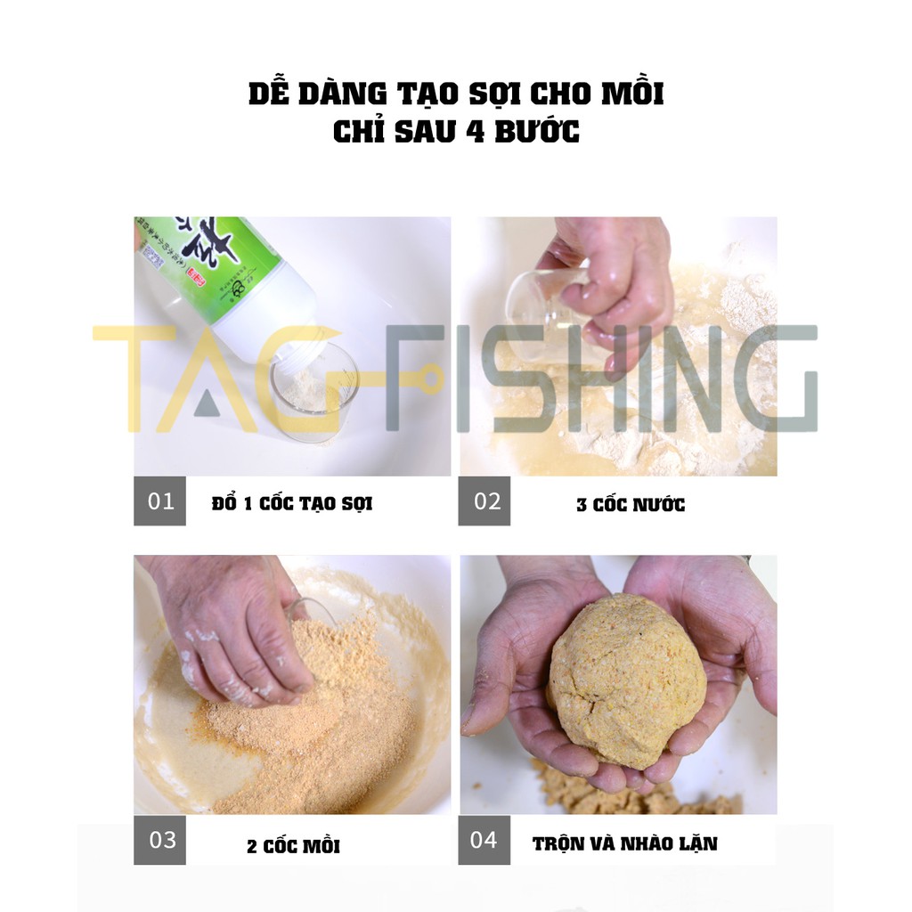 Mồi Câu Lão Quỷ – Lọ Tạo Sợi