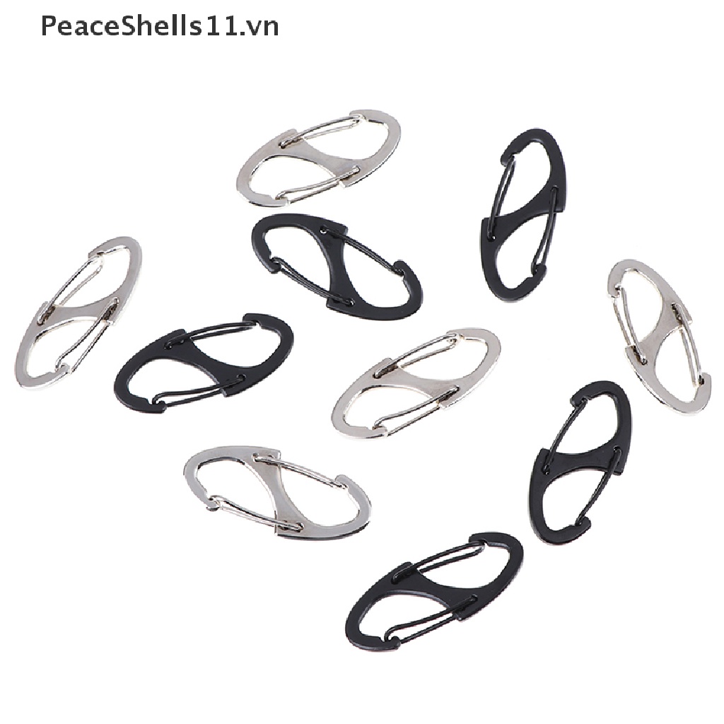 Set 5 Móc Khóa Leo Núi Hình Số 8 Bằng Hợp Kim Chất Lượng Cao