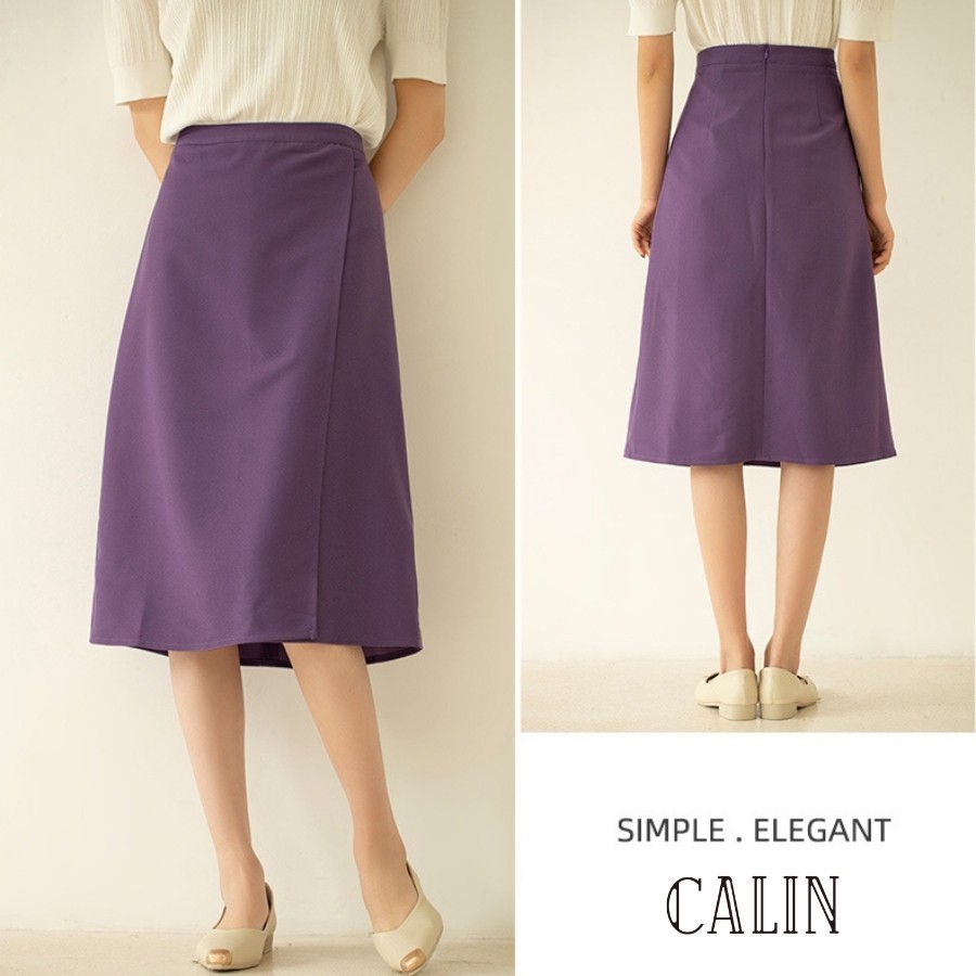 [Mã FAGREAT55 giảm tới 50K đơn 250K] Chân váy công sở mẫu chân váy chữ A có màu đen | BigBuy360 - bigbuy360.vn