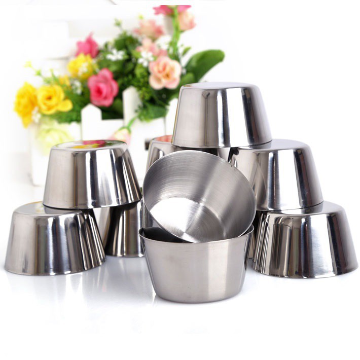 Combo 10 Khuôn Làm Bánh Không Dính Dùng Được Lò Vi Sóng, Bếp Nướng - BX2002