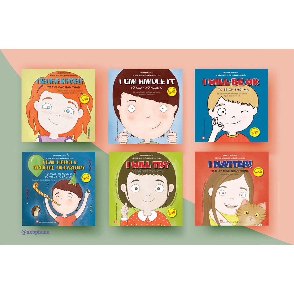 Sách- Combo 6 cuốn Kĩ năng nhận thức bản thân