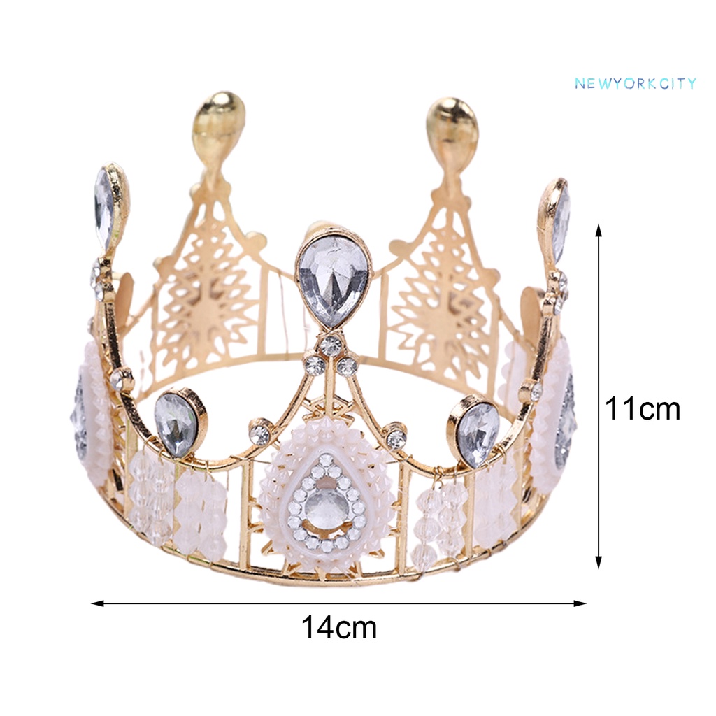 Phụ Kiện Cắm Trang Trí Bánh Kem Hình Vương Miện Thời Trang