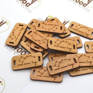 Set 100c Tag gỗ Handmade AKZ-HM002
