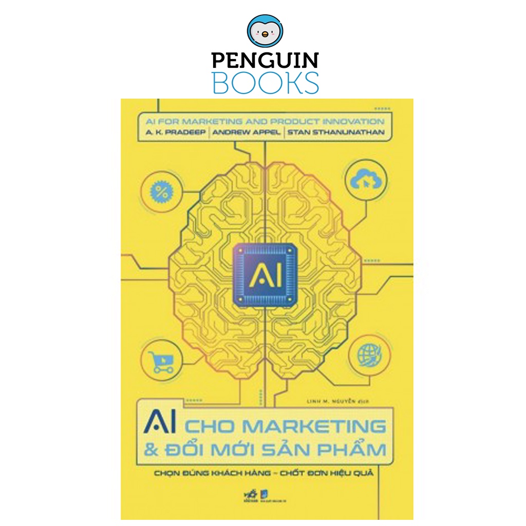 Sách Nhã Nam - AI Cho Marketing Và Đổi Mới Sản Phẩm