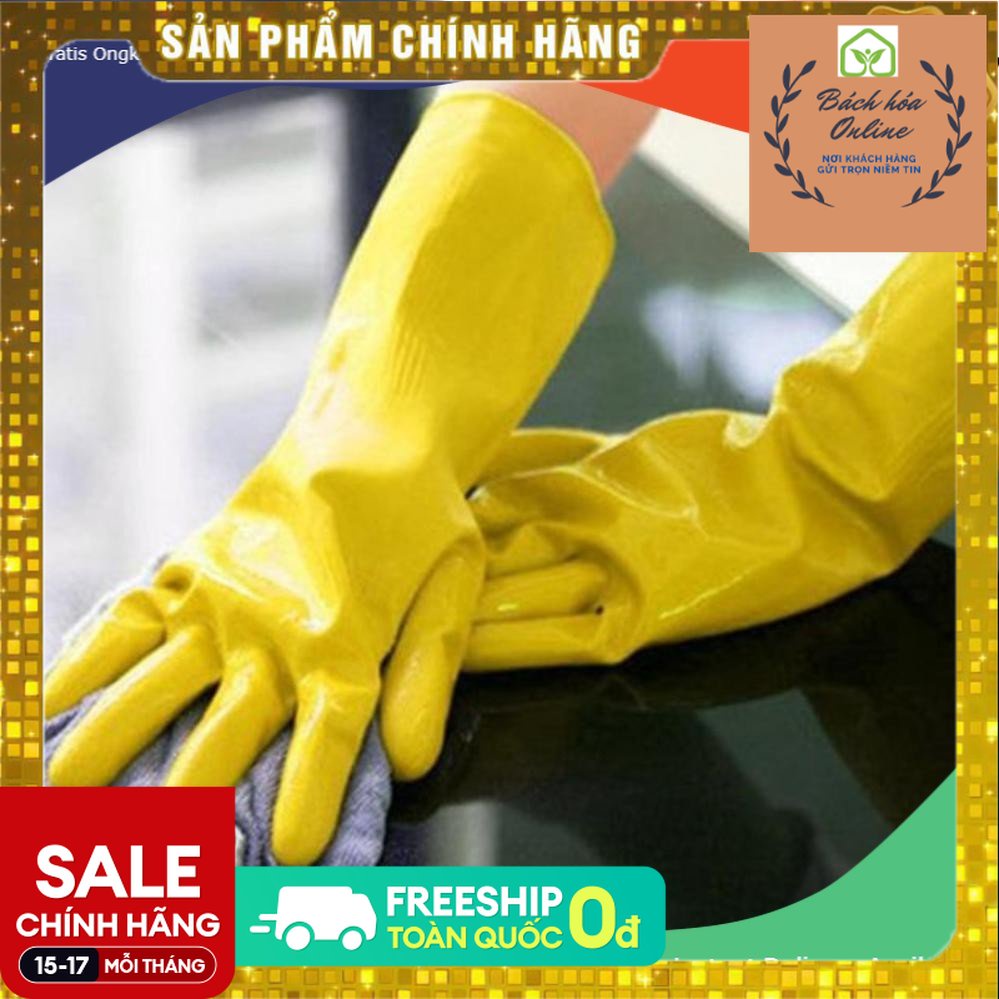 Bộ 2 đôi găng tay rửa chén bát cao su - Lep Store