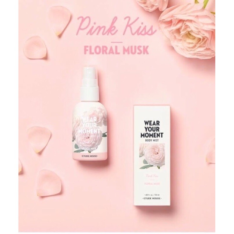 Xịt body mist WEAR YOUR MOMENT Etude House