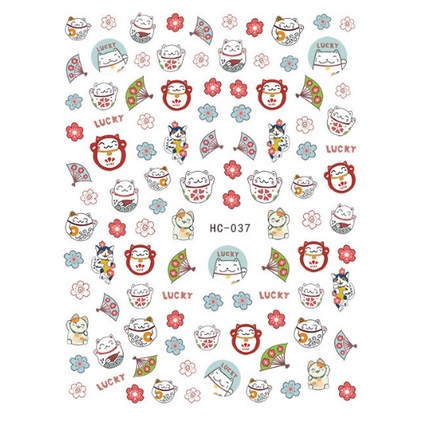 Sticker trang trí nail đáng yêu