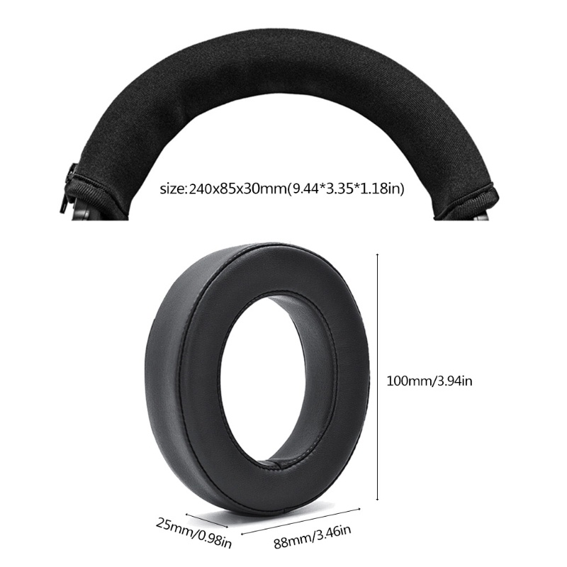 Đệm Xốp Bọc Đầu Tai Nghe Thoải Mái Cho Corsair HS50 Pro HS60 Pro HS70 Pro