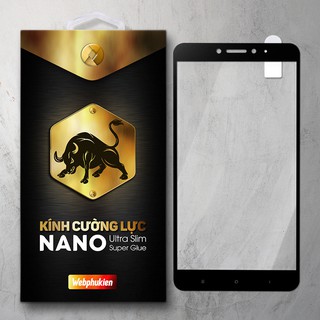 Cường lực Xiaomi Mi Max 2 hiệu Webphukien Full viền màu