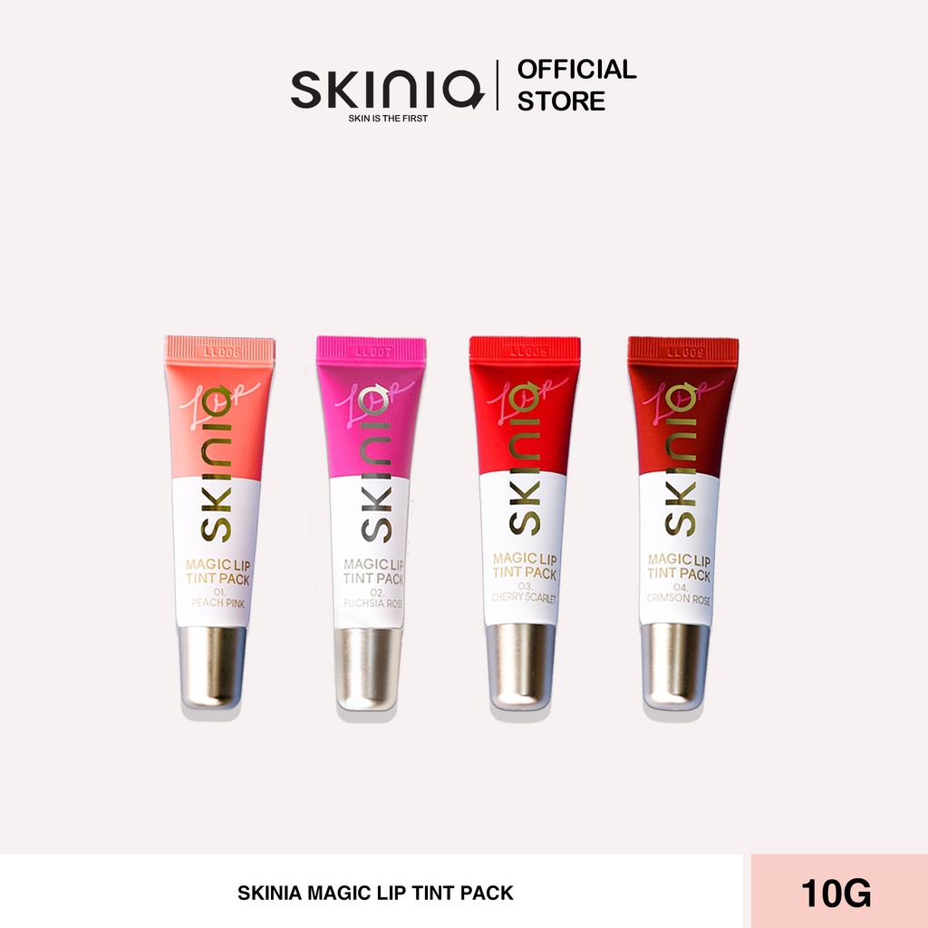 Son Xăm Skinia Magic Lip Tint Pack