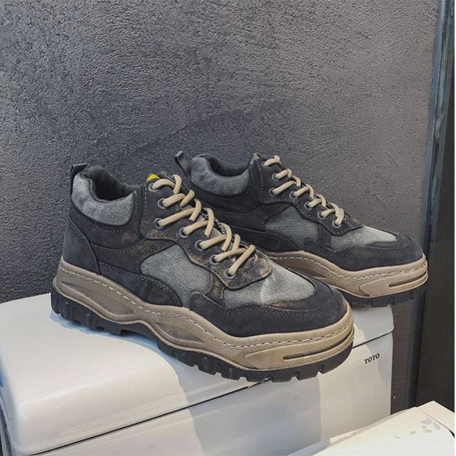 Giày Sneaker Nam Cổ Cao Cao Cấp -  C001 | BigBuy360 - bigbuy360.vn