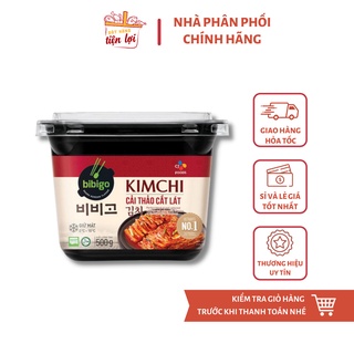Kim chi cải thảo cắt lát Bibigo hộp 500g