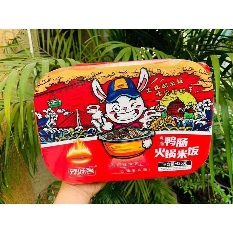 Cơm mix lẩu tự sôi