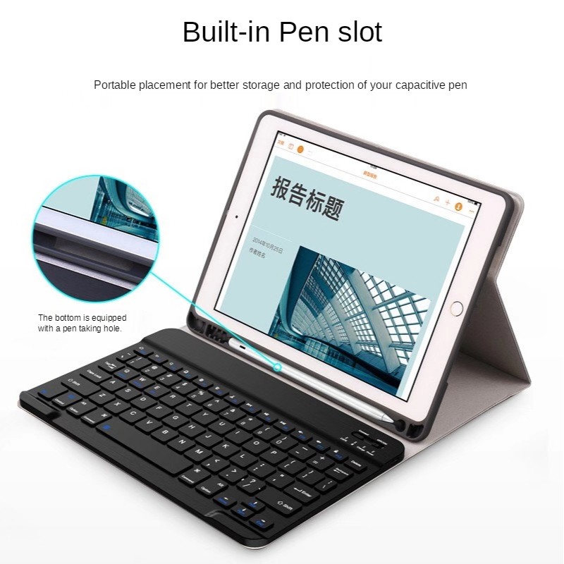 Bao Da Kèm Bàn Phím Cho Samsung Galaxy Tab S6 Lite 10.4 Inch Sm-P610 P615 | BigBuy360 - bigbuy360.vn