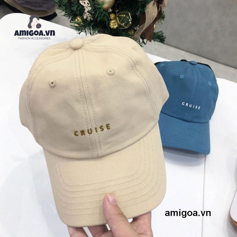 ✨✨Mũ Lưỡi Trai Dành Cho Nam Và Nữ Vải Cotton Thêu Chữ Thời Trang
