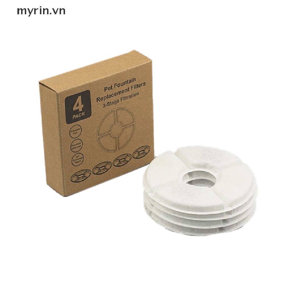 Tấm Lọc Carbon Hoạt Tính Thay Thế Dành Cho Đài Phun Nước Uống Của Mèo