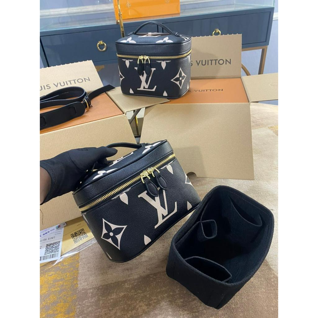 Túi cốp lv hoa to Vanity bản sup Full box nam châm