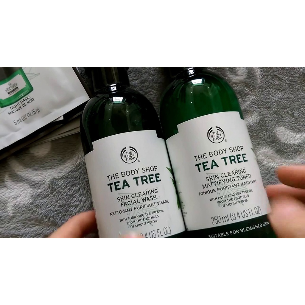 Sữa Tắm Tea Tree Giảm Mụn Lưng The Body Shop 250ml 𝕃𝕒𝕧𝕚𝕖𝟘𝟘𝟙 𝕊𝕙𝕠𝕡 | BigBuy360 - bigbuy360.vn