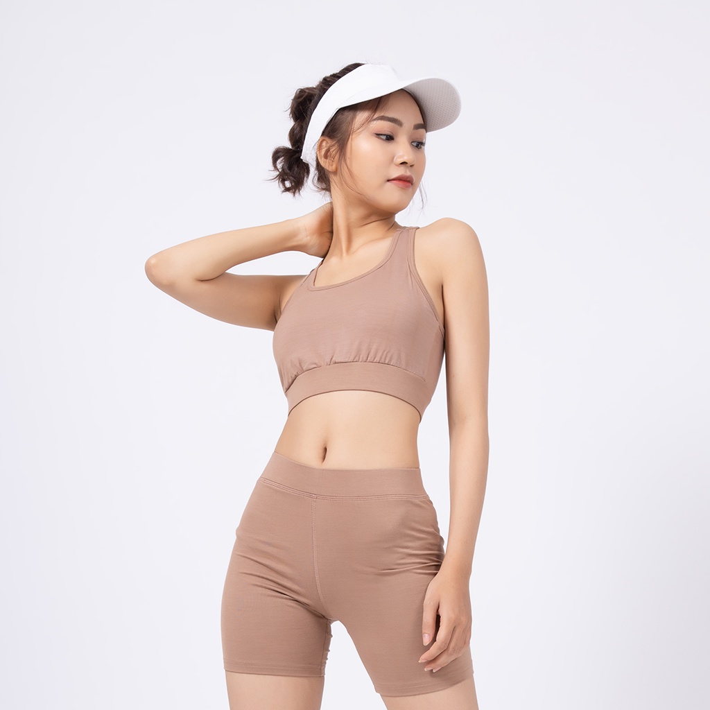 Áo bra thể thao nữ DELTA RBR002W chất liệu vải visco, thấm thoát mồ hôi nhanh, dành to tập yoga, gym hoặc chạy bộ