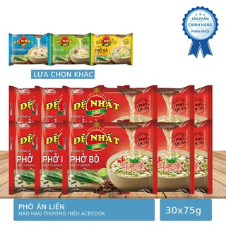 Combo 10 Gói Phở Ăn Liền Đệ Nhất Gói Lớn 68g