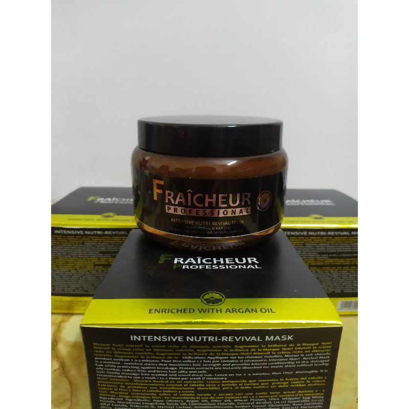 Kem Hấp ủ Phục Hồi Tóc Hương Nước Hoa Keratin Fraicheur 500ml