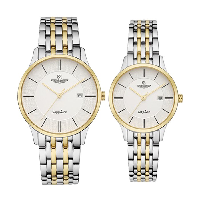 Đồng Hồ Cặp Đôi SR Watch SG1073.1202TE & SL1073.1202TE Chính Hãng