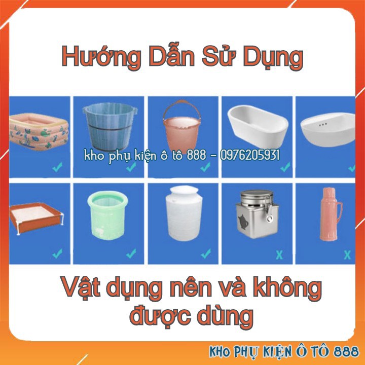 Sục Điện 220V, Sục Đun Nước An Toàn Đủ Loại Công Suất