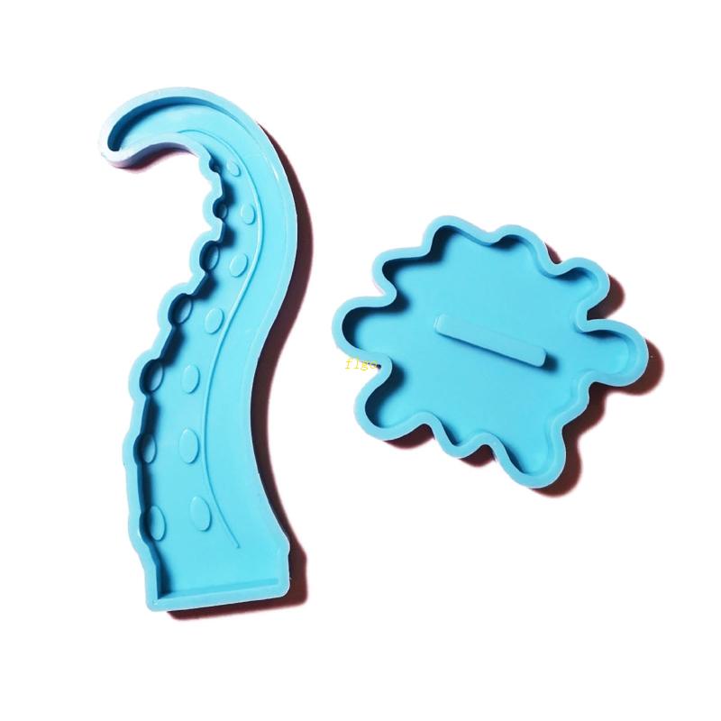 Khuôn Silicone Hình Bạch Tuộc Dùng Trưng Bày Nhẫn DIY