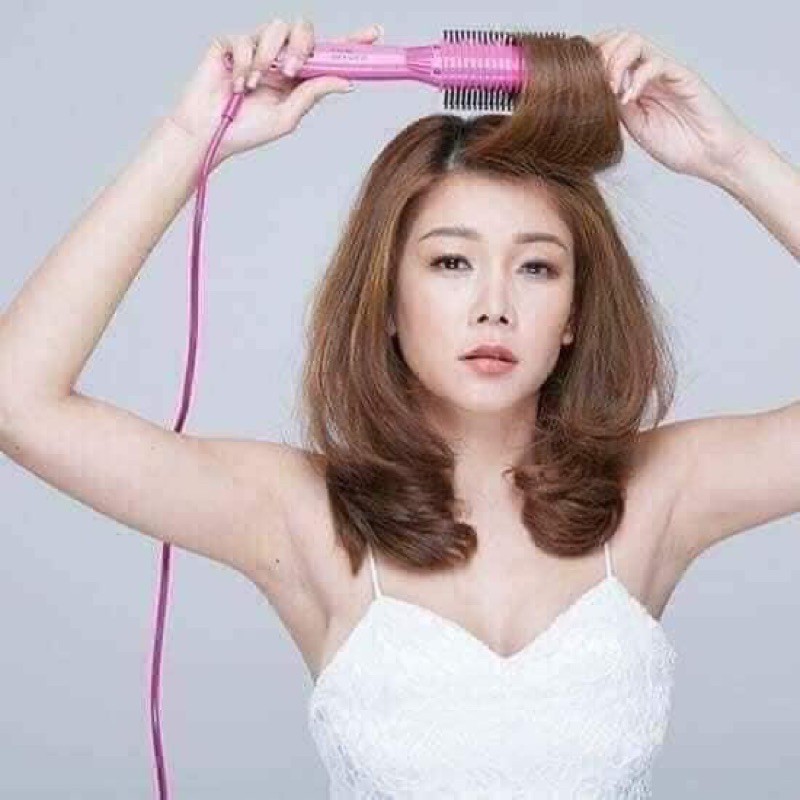 Lược Điện NoVa NHC-8810 - Lược Uốn cụp, Uốn xoăn, Dập Xù Phồng - Bảo Hành 1 Đổi 1 Trong 7 Ngày