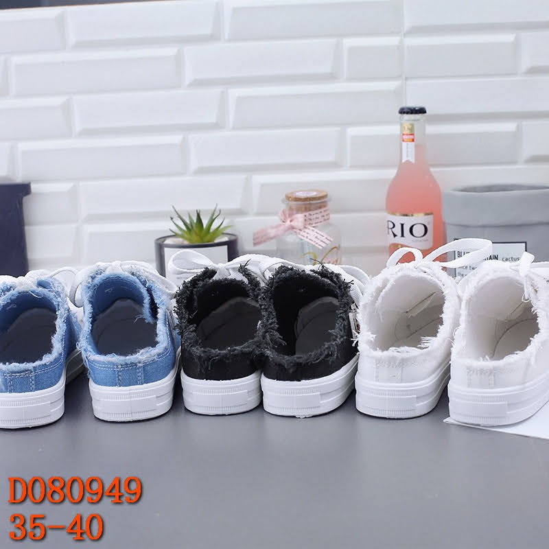 GIÀY THỂ THAO NỮ- HOT TREND 2023  CHẤT VẢI JEAN CÁ TÍNH, CAO CẤP- ĐI CHƠI, ĐI LÀM