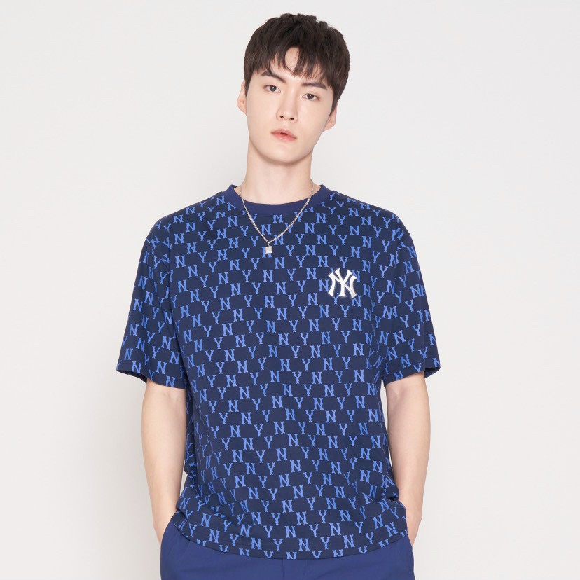 Áo Phông Nam Nữ MLB NY Hàng Xuất Dư Màu Sang Chảnh Đầy Đủ Tem Mác Siêu Đẹp