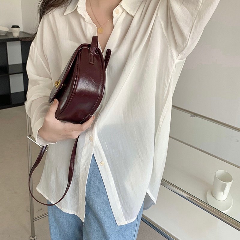 IELGY Túi Đeo Vai Thời Trang Cổ Điển Sang Trọng Cho Nữ