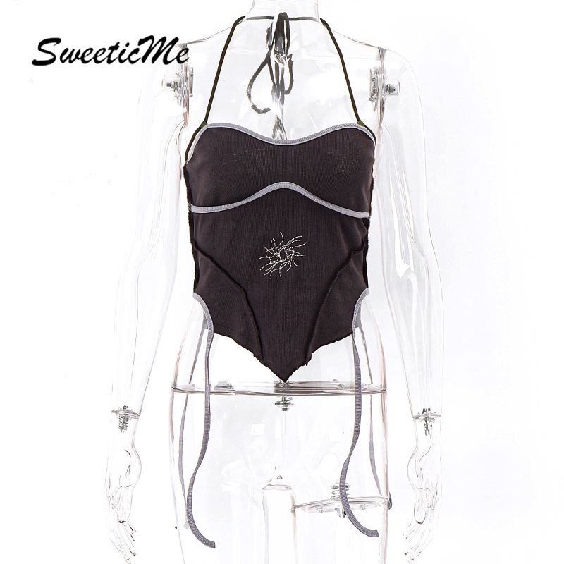 Áo Dây Sát Nách Hở Lưng Dáng Ôm Thời Trang Cho Nữ