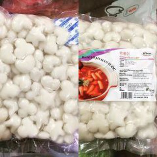 Bánh gạo tokbokki Hàn quốc hoa tim sao xinh xắn dẻo thơm gói 500gr