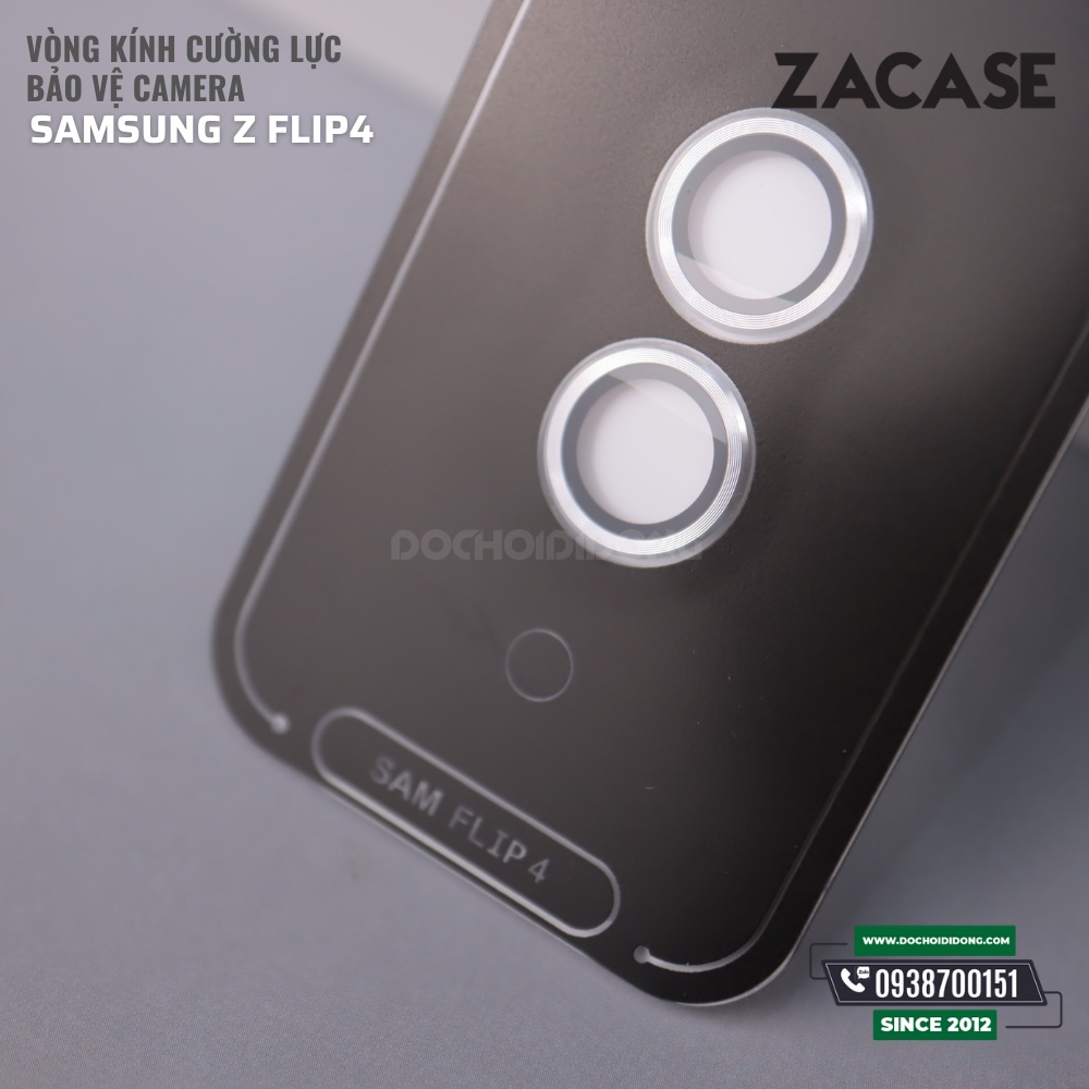 Vòng kính cường lực bảo vệ camera cho Samsung Z Flip4 ZACASE