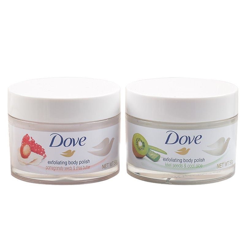 Kem Dove giúp tẩy tế bào chết chăm sóc da chiết xuất kiwi và hạt lựu 50g