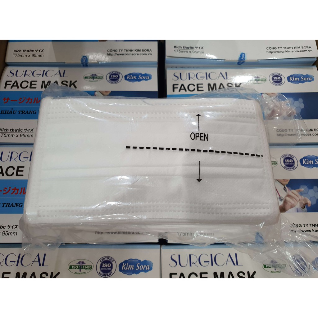 Khẩu trang y tế 3 lớp Kim Sora [Hàng xuất Nhật] | BigBuy360 - bigbuy360.vn